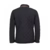 Cotton Black Quilted Jacket For Mens