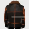 Brown B3 Winter Shearling Leather Jacket