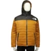 Yellow and Black The North Face Puffer Jacket