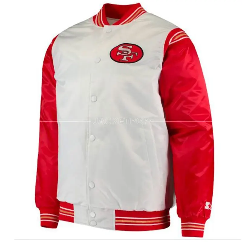 starter jackets 90s 49ers