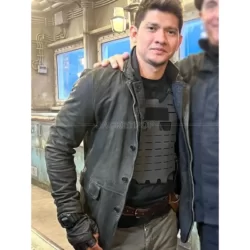 Iko Uwais The Expendables 4 2023 Black Leather Jacket