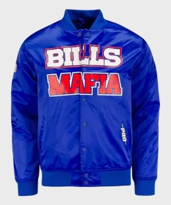 Bills Mafia Jacket - Blue Bomber Jacket