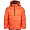 Mens Orange Puffer Jacket