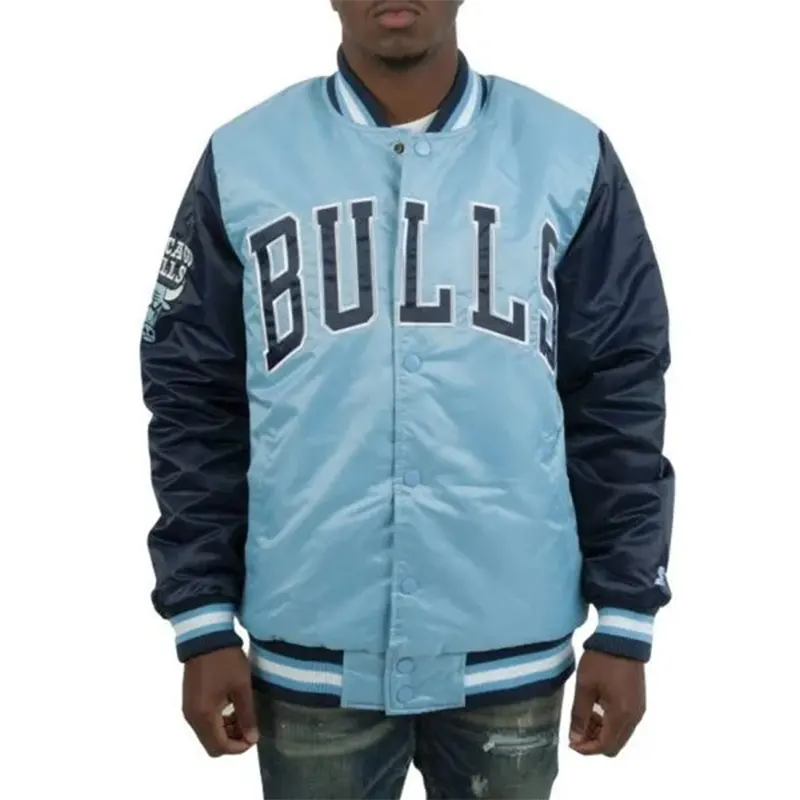 blue chicago bulls jacket