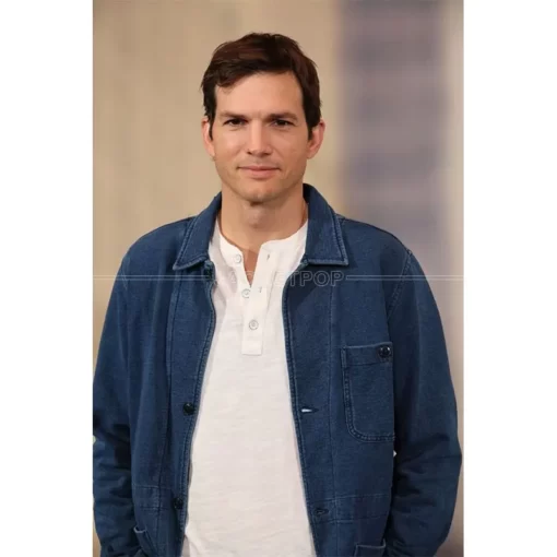 Ashton Kutcher Blue Denim Jacket