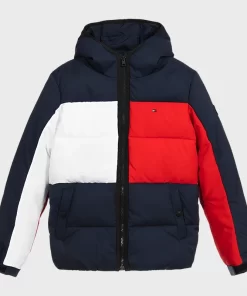 Teen Blue Bubble Tommy Hilfiger Puffer Jacket