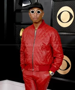 Grammys 2023 Pharrell Williams Bomber Jacket