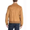 Men’s Classic Brown Leather Suede Jacket