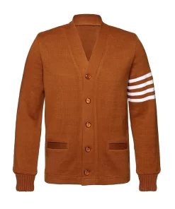 Brown Cardigan Sweater