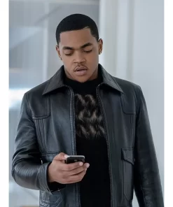 Power Book II Ghost S02 Tariq St Patrick Leather Jacket