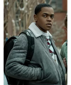 Power Book II S02 Ghost Tariq St Patrick Grey Jacket