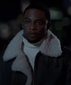 Power Book II Ghost Cane Tejada Shearling Jacket