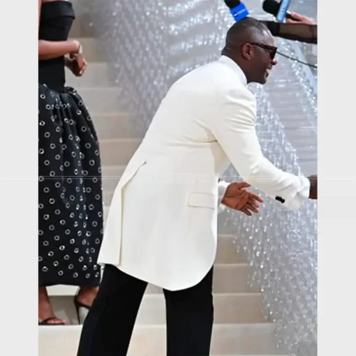 Idris Elba White Coat