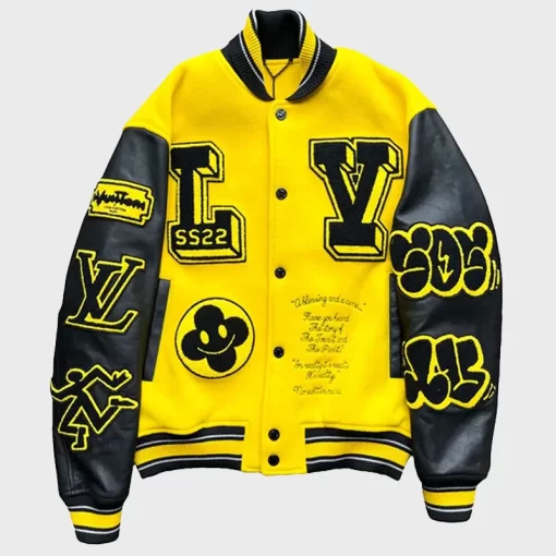 Mens Louis Vuitton Logo Jacket
