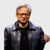 Jensen Huang Nvidia CEO Black Leather Jacket