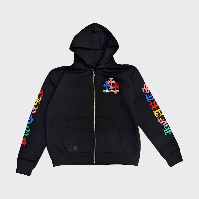 Chrome deals hearts hoodie