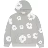 Denim Tears Grey Pullover Hoodie