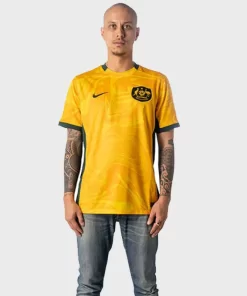 Nike Australia 2023 Stadium Home Dri-FIT Football Jersey