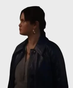 Mabel Mora Only Murders in the Building S03 Selena Gomez Leather Coat