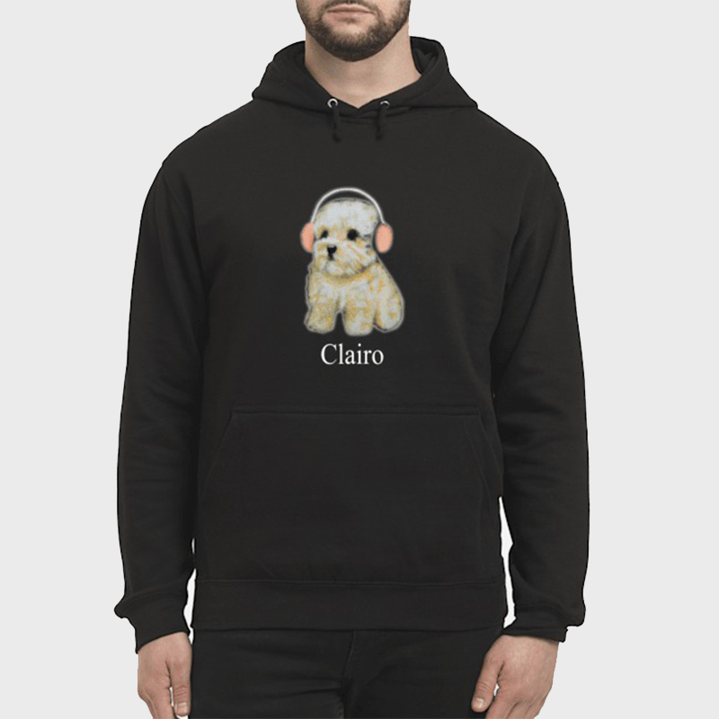 Clairo Dog Black Pullover Hoodie