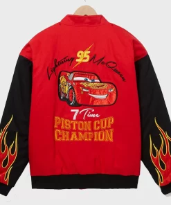 Disney Pixar Cars Lightning Mcqueen Racing Jacket
