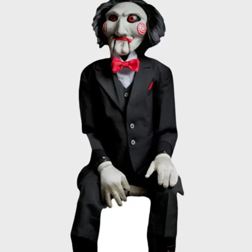 Saw X Billy Puppet Black Suit - Jacketpop