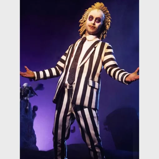 Michael Keaton Beetlejuice Cosplay Costume