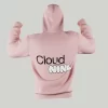 Pink Cloud Nine Fleece Hoodie