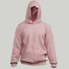 Zip-Up Cloud Nine Pink Hoodie