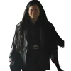 Sweet Tooth Final Season Kelly Marie Tran Black Fringe Coat