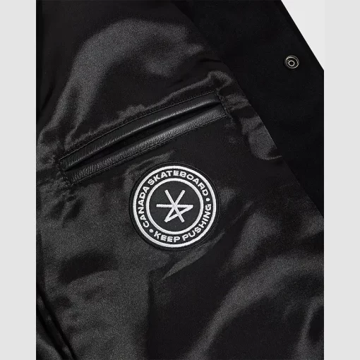 Canada Skateboard Varsity Jacket