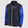 Toronto Blue Jays Black and Blue Full-Zip Bomber Jacket