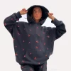 Navy Blue Mon Cheri Hoodie