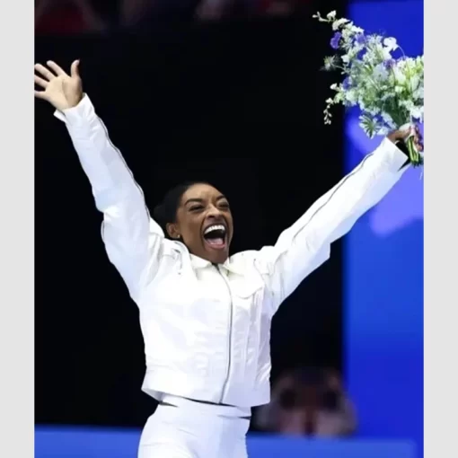 Simone Biles 2024 ESPY Awards White Jacket