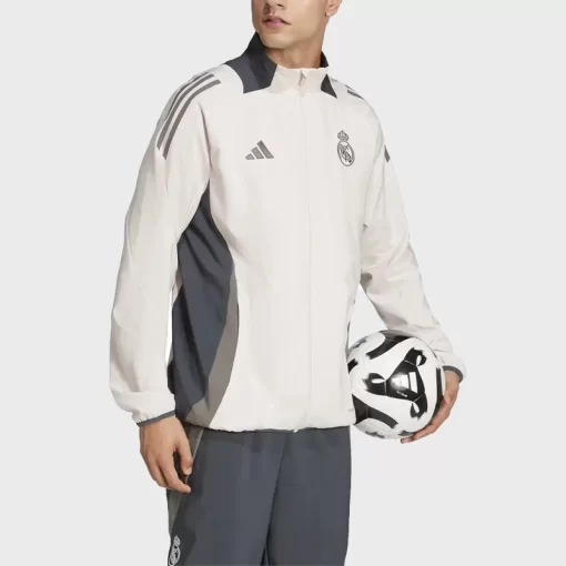 Real Madrid Football Team Training Track Jacket