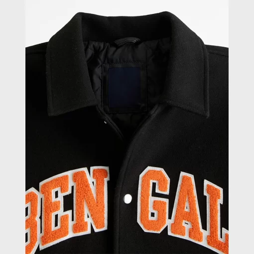 Abercrombie 2024 Cincinnati Bengals Varsity Bomber Jacket