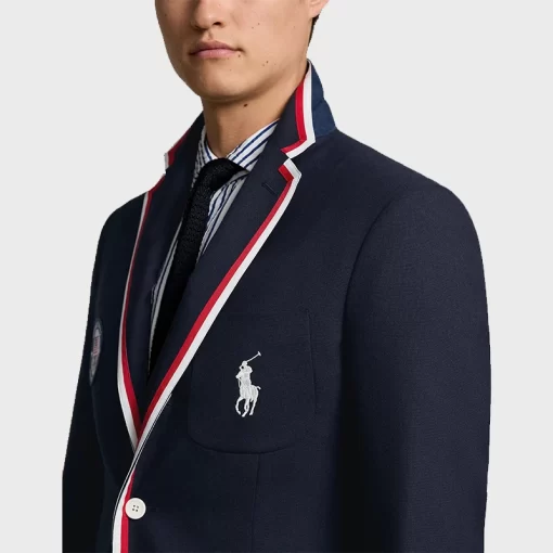 Paris 2024 Olympic Ralph Laure Blue Blazer