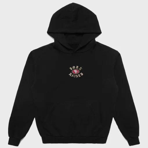 49ers Chrome Rocker Hoodie Black