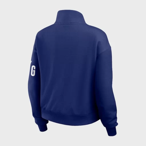 New York Giants Erin Andrews Quarter-Zip Jacket