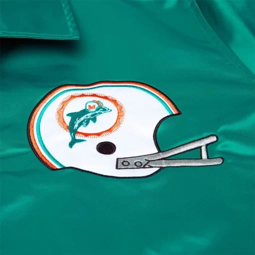 HOMAGE X Starter Dolphins Coach's Jacket in Green