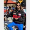 Jared Leto vintage ferrari jacket