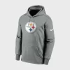 Pittsburgh Steelers Grey Hoodie