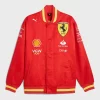 Scuderia Ferrari F1 2024 Team Bomber Jacket