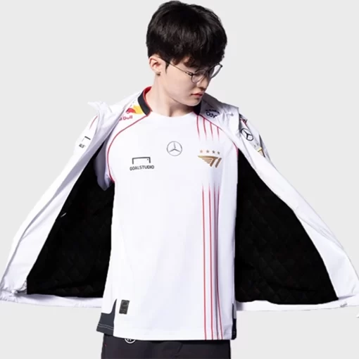 2024 T1 Worlds Jacket White