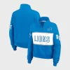 Erin Andrews Detroit Lions Quarter-Zip Jacket