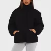 White Fox Puffer Jacket