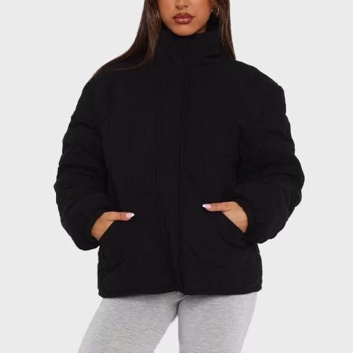 White Fox Puffer Jacket