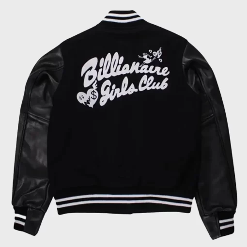Billionaire Girls Club Holiday Varsity Jacket