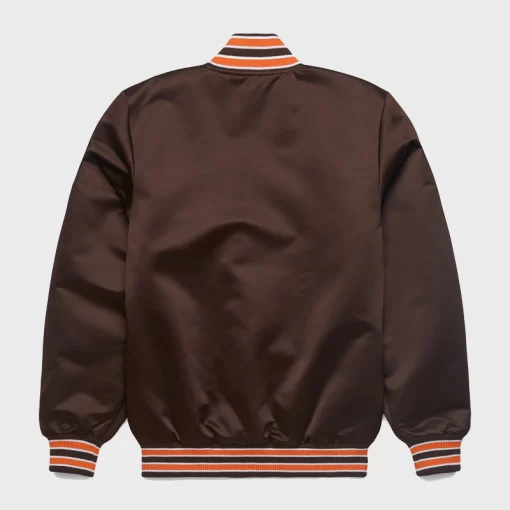 2024 HOMAGE x Starter Cleveland Browns Arch Satin Jacket