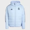 Adidas Real Madrid Training Hooded Puffer Jacket